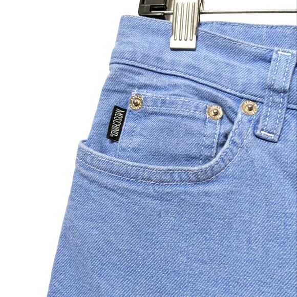 MOSCHINO Wide Leg Jeans 32 - Picture 3 of 10